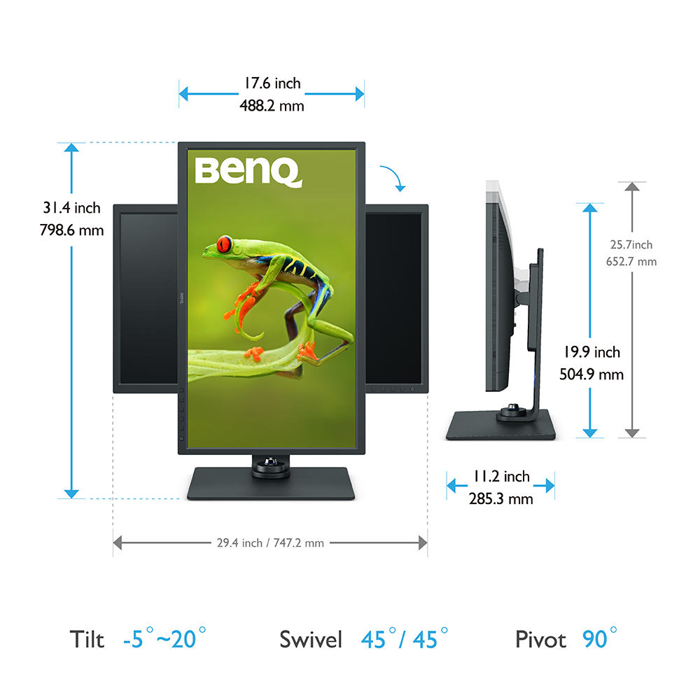 مانیتور BENQ مدل SW321C سایز 32 اینچ