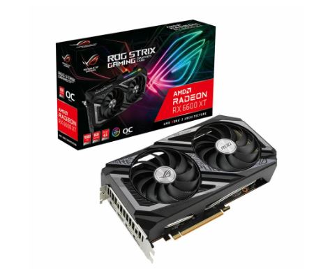 کارت گرافیک ایسوس STRIX RX 6600XT O8G GAMING